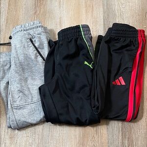 5T joggers. Algo, puma, additas